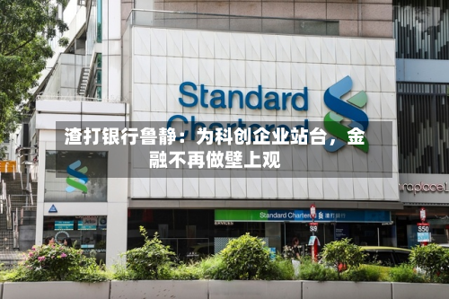 渣打银行鲁静：为科创企业站台	，金融不再做壁上观-第3张图片