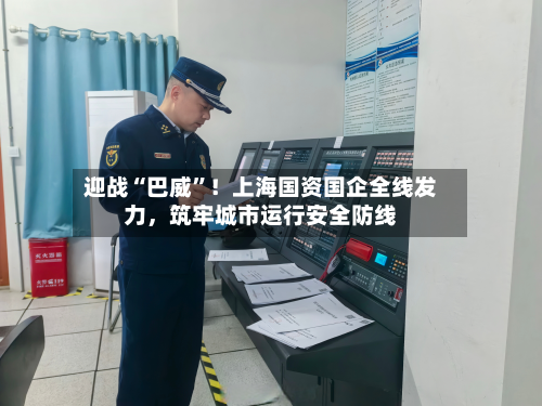 迎战“巴威”！上海国资国企全线发力，筑牢城市运行安全防线-第3张图片