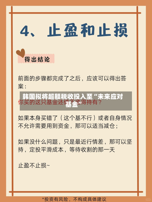韩国拟将超额税收投入至“未来应对基金”-第2张图片