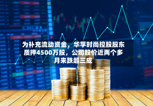 为补充流动资金,华孚时尚控股股东质押4500万股,公司股价近两个多月来跌超三成