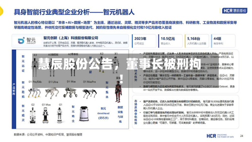 慧辰股份公告，董事长被刑拘！-第3张图片