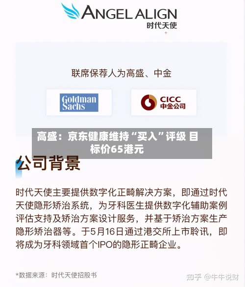 高盛：京东健康维持“买入	”评级 目标价65港元-第1张图片