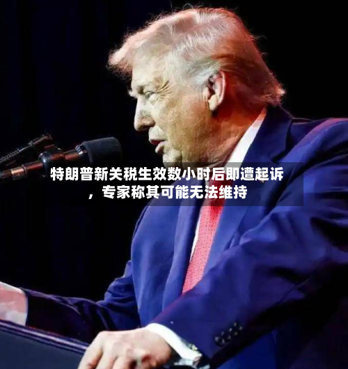 特朗普新关税生效数小时后即遭起诉，专家称其可能无法维持-第1张图片