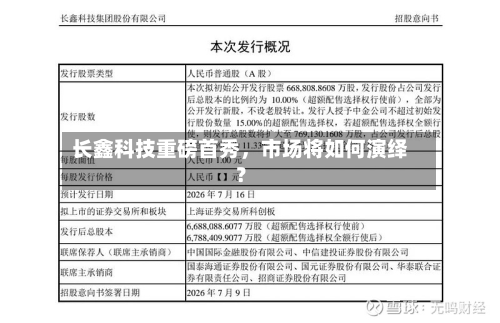 长鑫科技重磅首秀，市场将如何演绎？-第2张图片