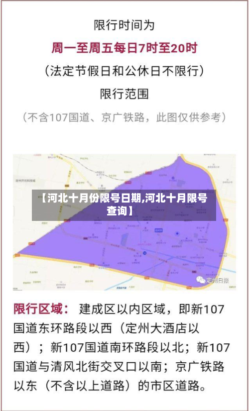 【河北十月份限号日期,河北十月限号查询】-第2张图片