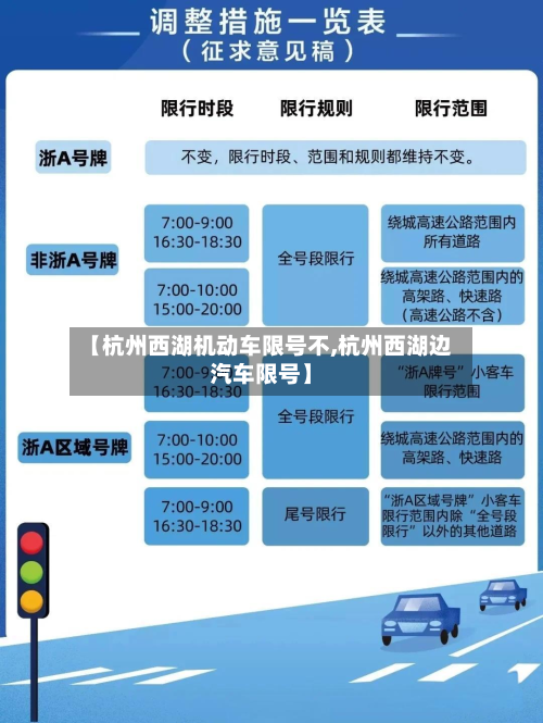 【杭州西湖机动车限号不,杭州西湖边汽车限号】-第2张图片