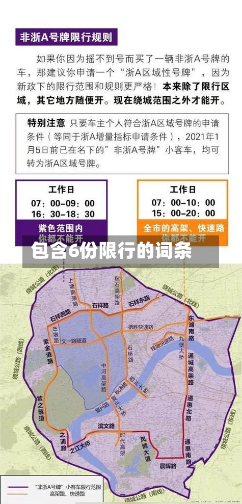 包含6份限行的词条-第3张图片