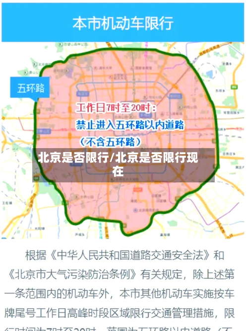 北京是否限行/北京是否限行现在-第2张图片