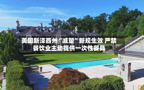 美国新泽西州“减塑”新规生效 严禁餐饮业主动提供一次性餐具-第3张图片