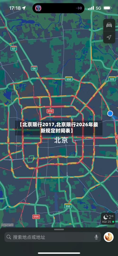 【北京限行2017,北京限行2026年最新规定时间表】-第3张图片