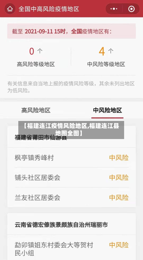 【福建连江疫情风险地区,福建连江县地图全图】