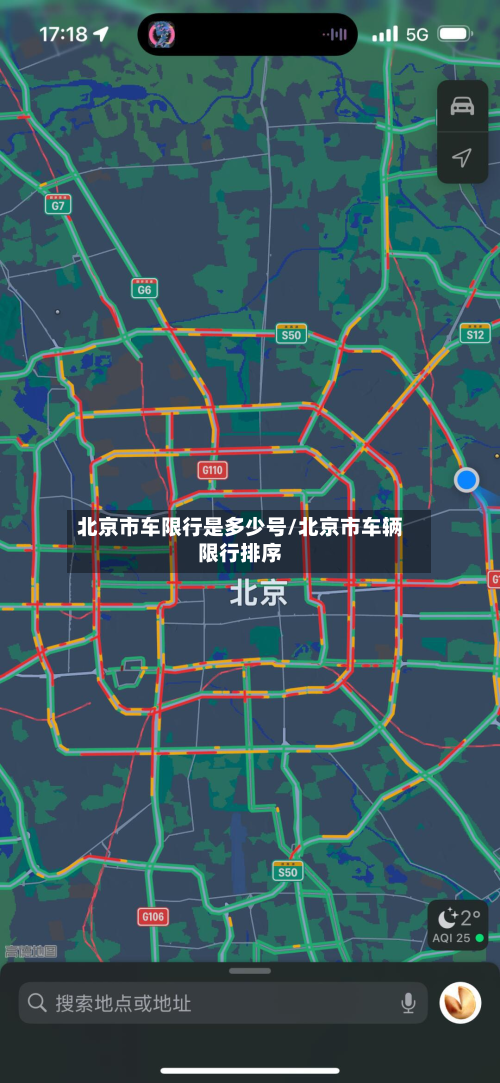 北京市车限行是多少号/北京市车辆限行排序-第2张图片