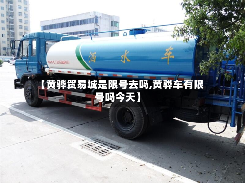 【黄骅贸易城是限号去吗,黄骅车有限号吗今天】