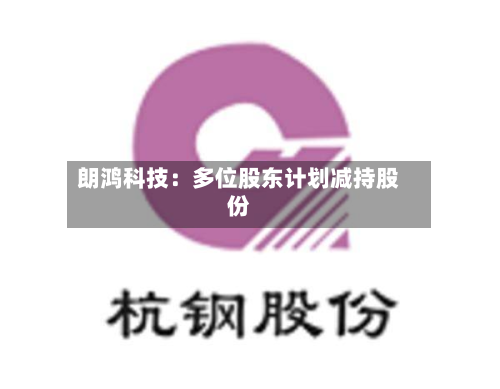 朗鸿科技：多位股东计划减持股份