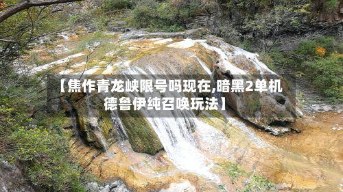 【焦作青龙峡限号吗现在,暗黑2单机德鲁伊纯召唤玩法】-第3张图片