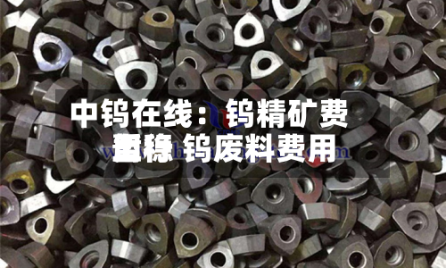 中钨在线:钨精矿费用
暂稳 钨废料费用
上行-第2张图片
