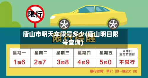 唐山市明天车限号多少(唐山明日限号查询)