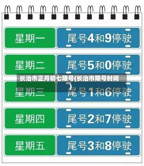 长治市正月初七限号(长治市限号时间)