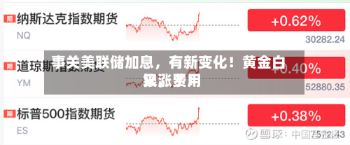 事关美联储加息，有新变化！黄金白银，费用又涨了！-第2张图片