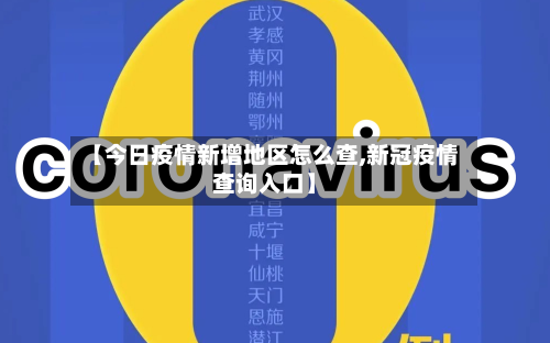 【今日疫情新增地区怎么查,新冠疫情查询入口】-第2张图片